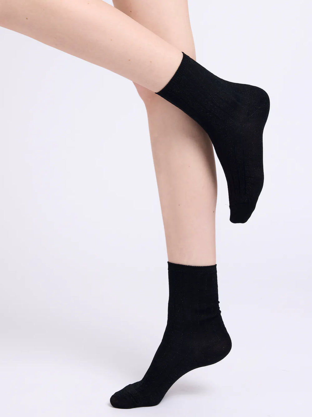 Gweny Lurex Ankle Socks