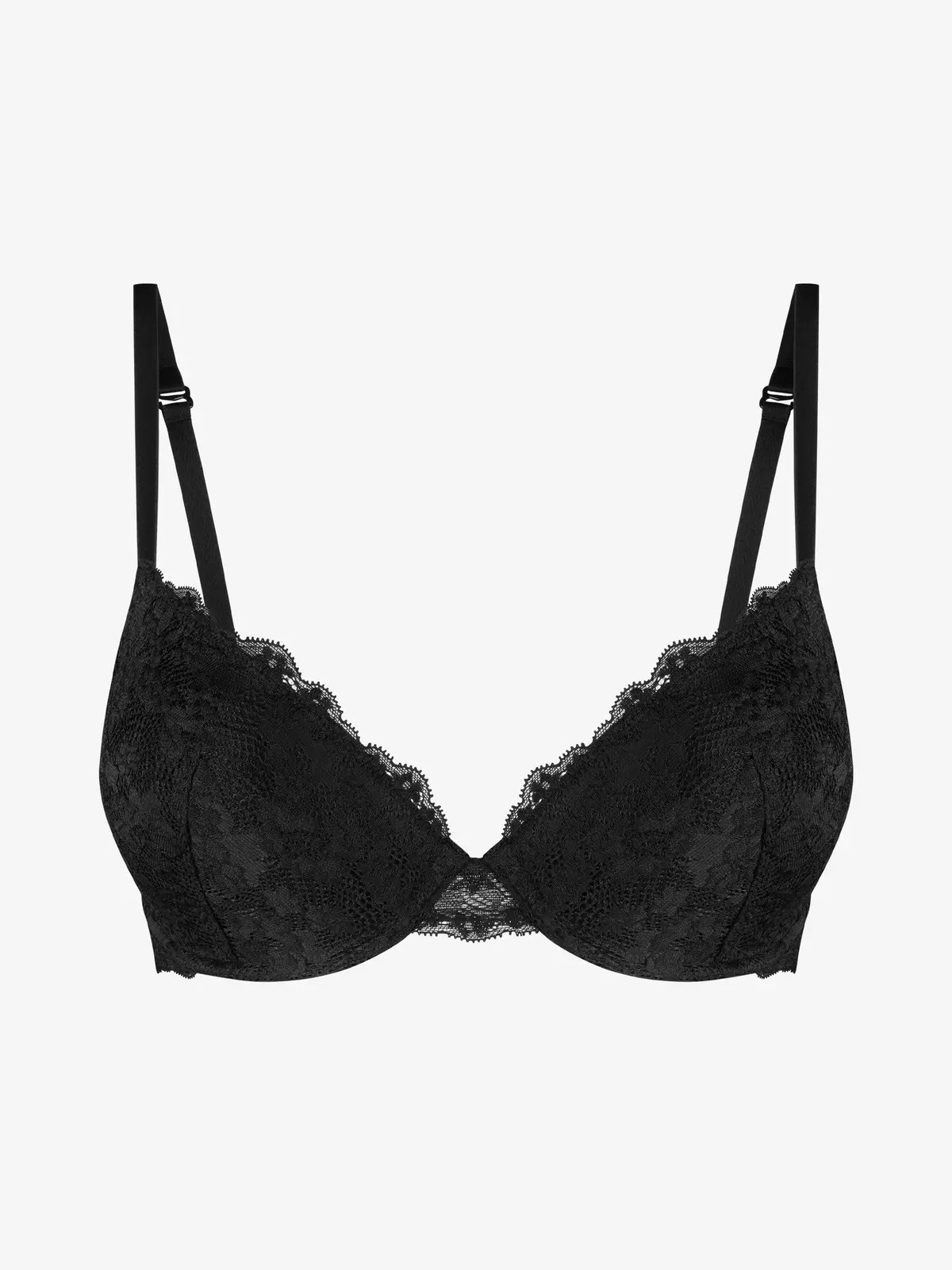 Melns push up krūšturis