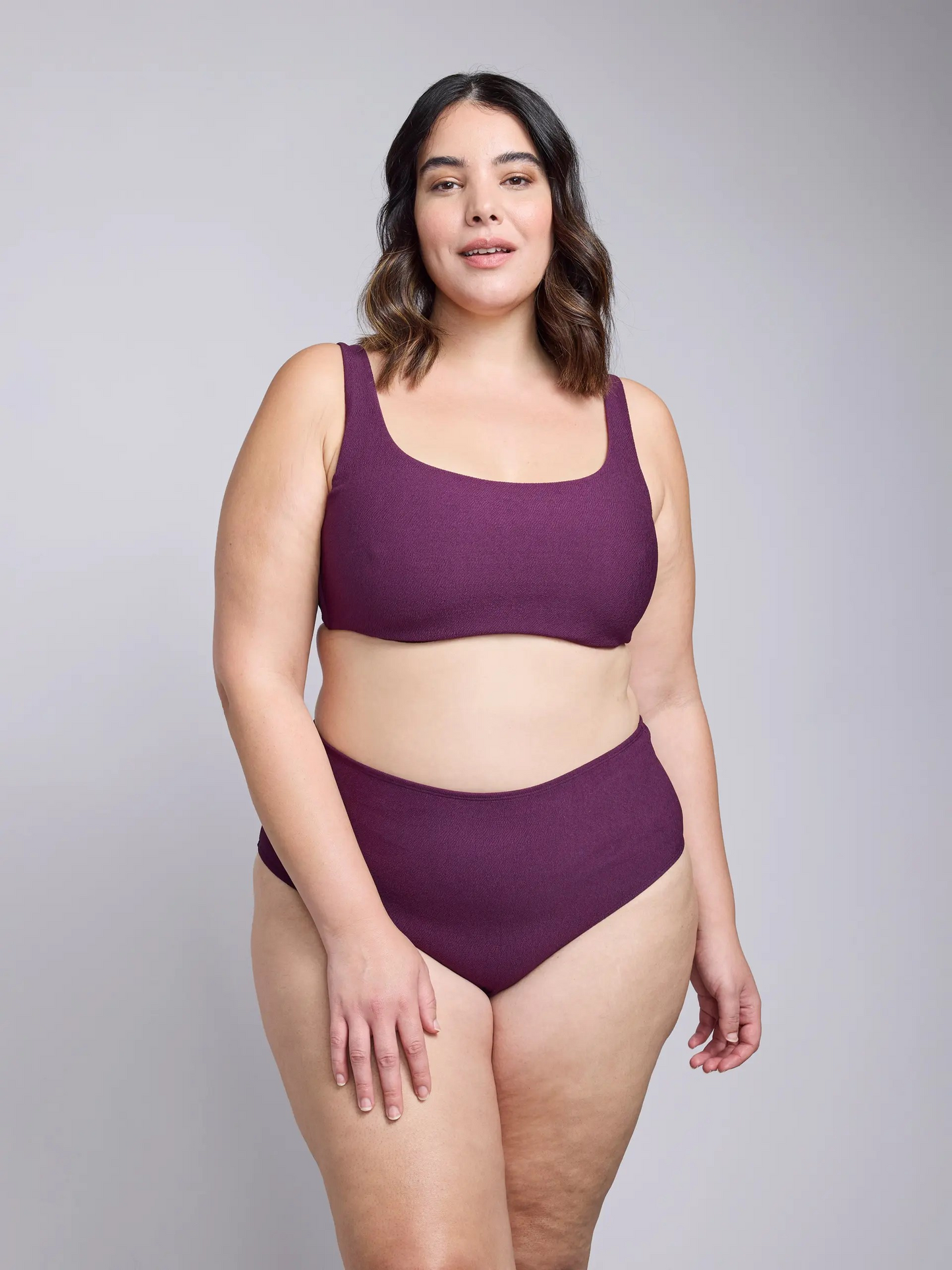 Peldkostīma biksītes ar augsto jostas vietu